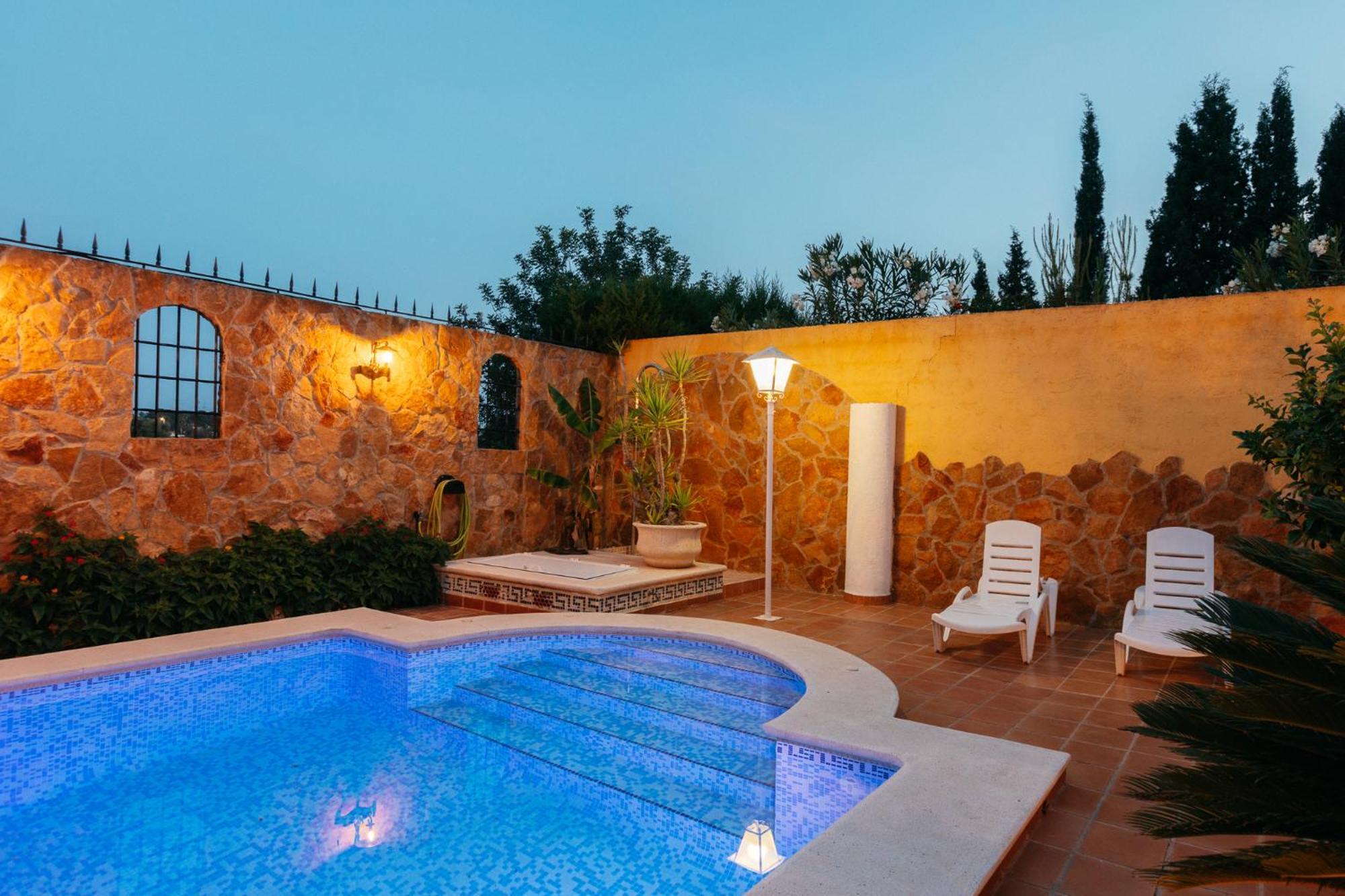 Chalet, Villa Rodeada De Naturaleza Piscina A Doce Klm De Valencia Y 7 Del Aeropuerto Exterior foto