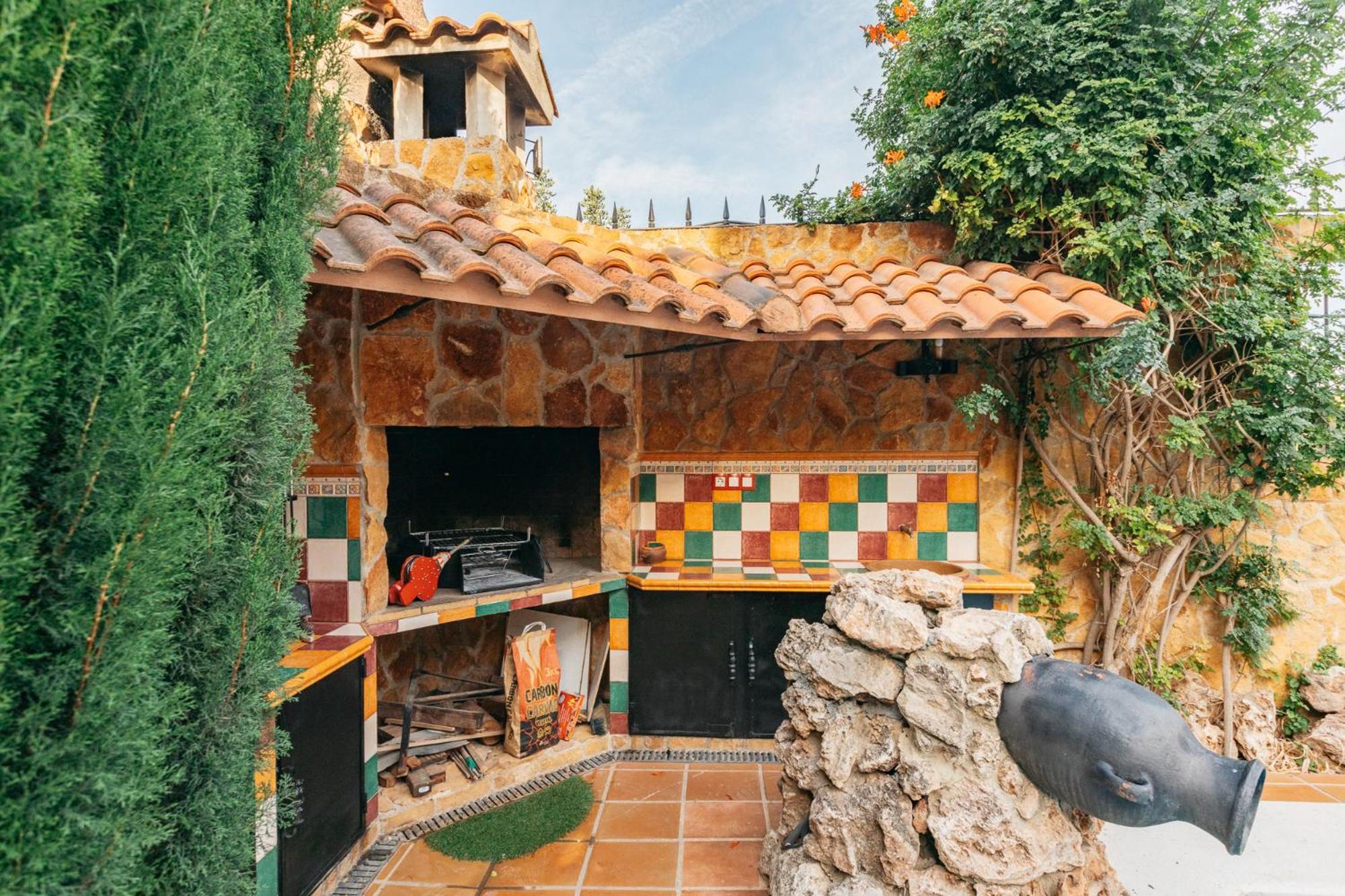 Chalet, Villa Rodeada De Naturaleza Piscina A Doce Klm De Valencia Y 7 Del Aeropuerto Exterior foto